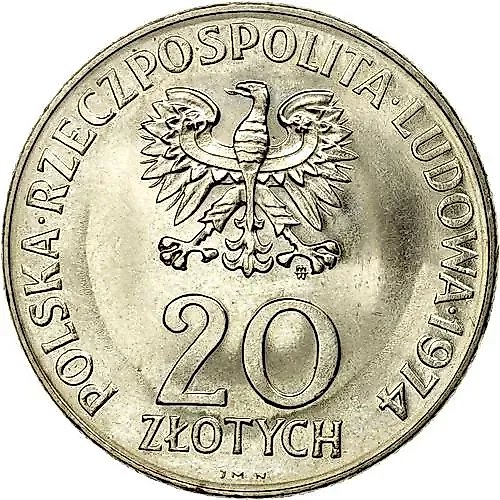 20 злотых 1974, СЭВ [Польша]