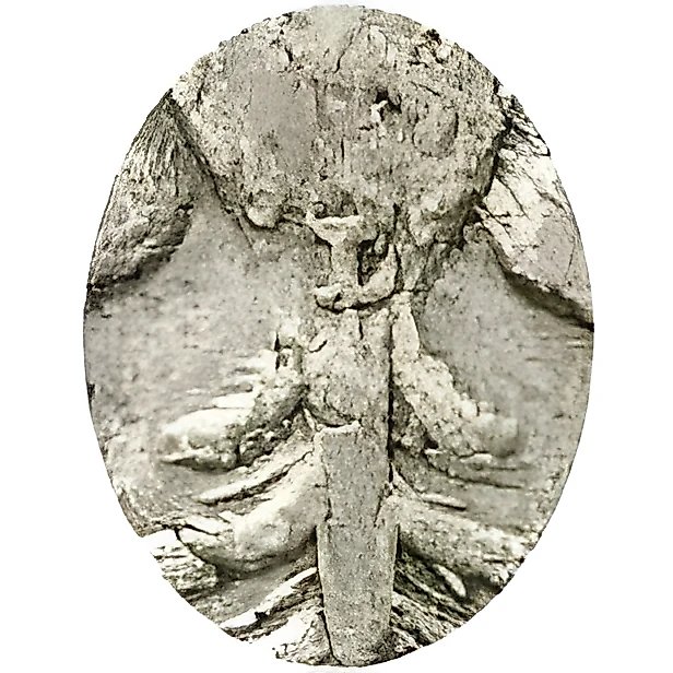 1 Ruble 1719, L, Portrait in Armor, Without Engraver's Initials, Letter "L" on Eagle's Tail