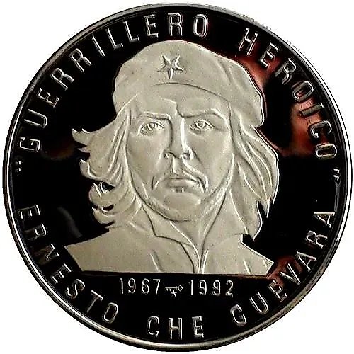 10 Pesos 1992, Che Guevara [Cuba] Proof