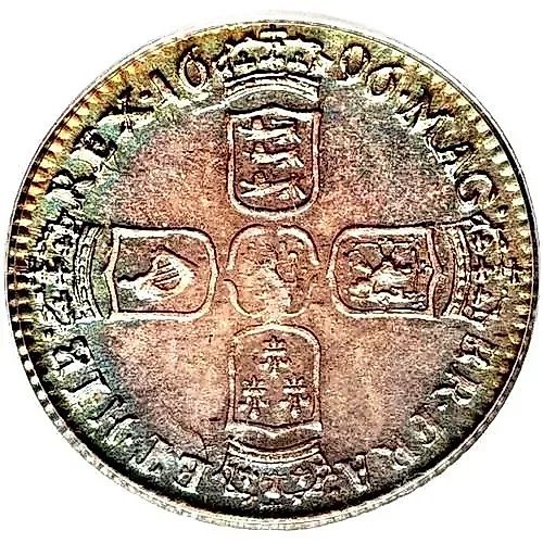 6 пенсов 1696 [Великобритания]