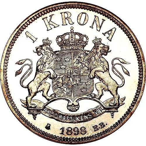 1 крона 1898 [Швеция]