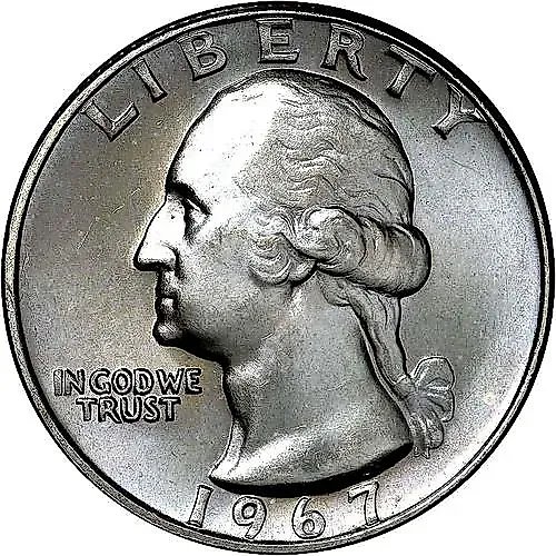 25 Cents 1967 [USA]