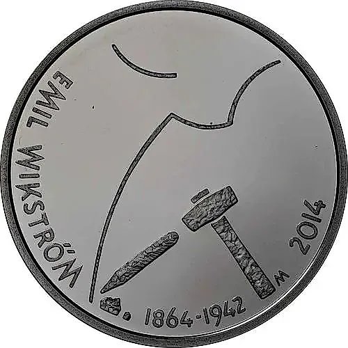 20 евро 2014, Эмиль Викстрём [Финляндия] Proof