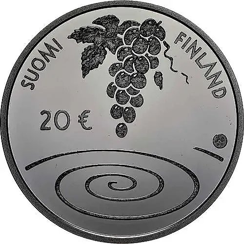 20 евро 2014, Эмиль Викстрём [Финляндия] Proof