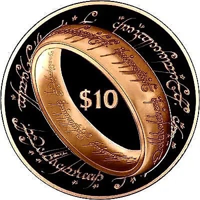 10 Dollars 2003, The Lord of the Rings [New Zealand] Proof