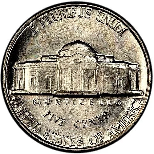 5 Cents 1964, Thomas Jefferson [USA]