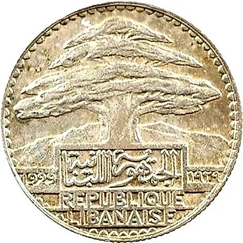 10 Piastres 1929 [Lebanon]