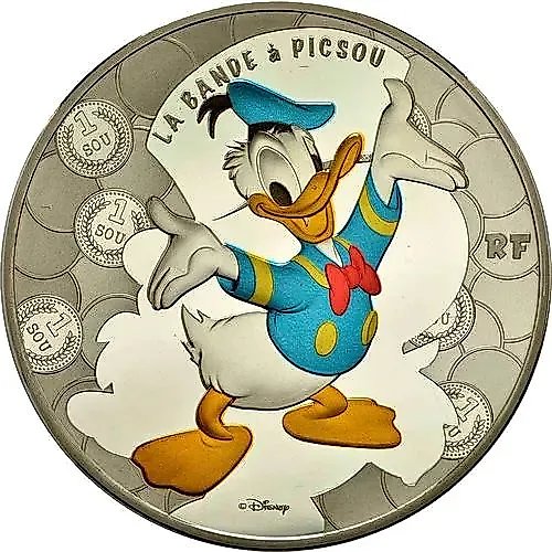 10 Euro 2017, Scrooge McDuck [France] Proof