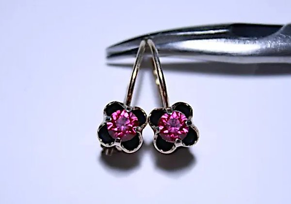 ANCIENT BEAUTIFUL SILVER EARRINGS