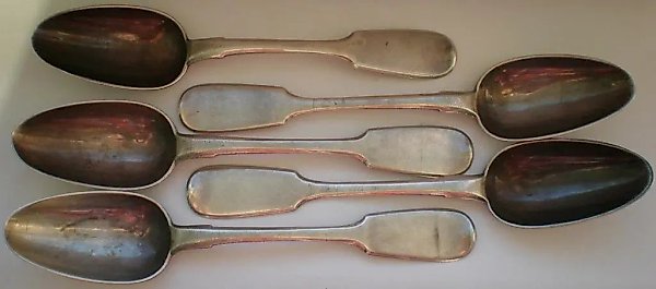 DESSERT SPOONS up to 1883