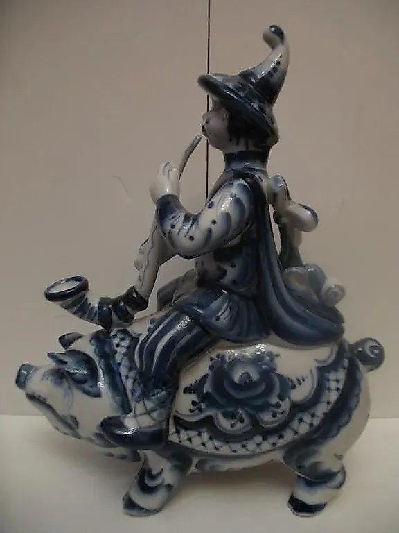 Piggy bank Farnos Red Nose Petrushka Jester