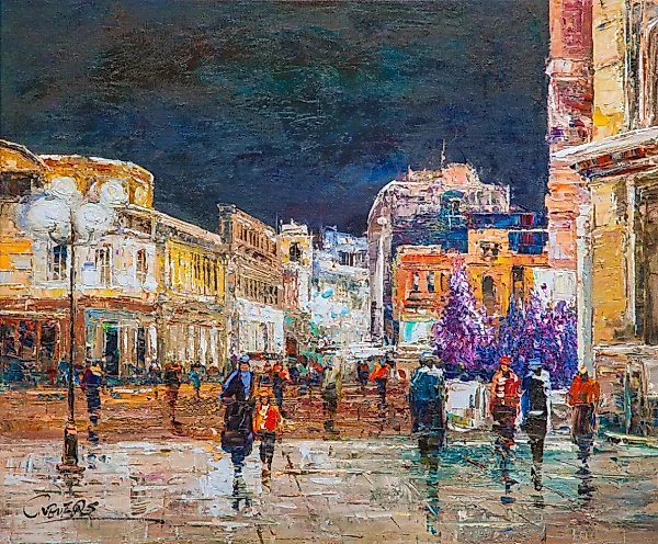 Moscow. Evening Walks Around the City