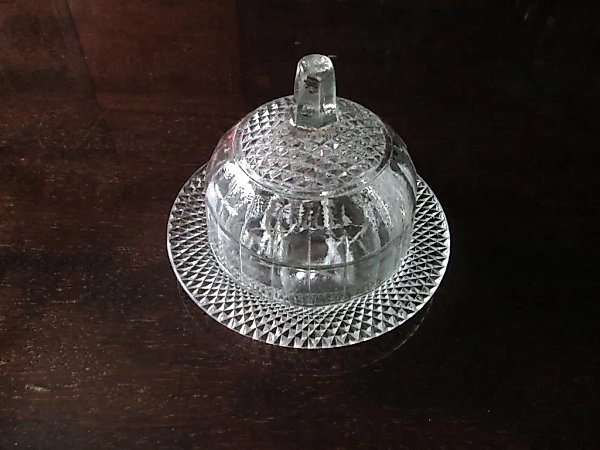 Butter dish glass