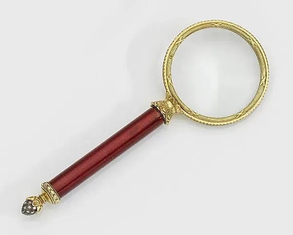 Small magnifying glass