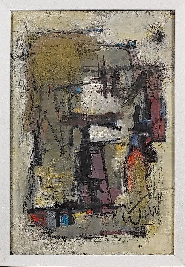 "Incredible expression of black contrasts: the characteristic informal composition of Torgers"