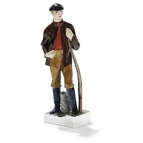 Porcelain figurine "Red Army Soldier" by Vasily Kuznetsov