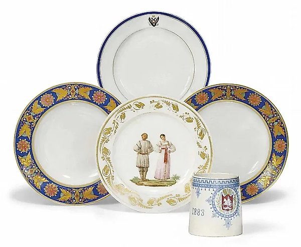 Works of Russian craftsmen from 1840–1890