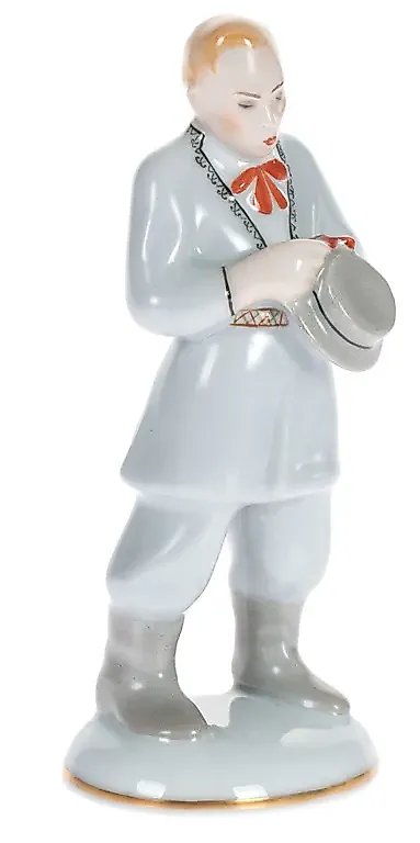 Figurine "Folk Dancer" with Kuznetsov Porcelain Factory