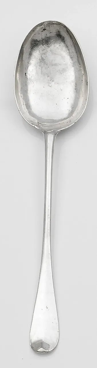 Large serving spoon in the Dresden Baroque style
