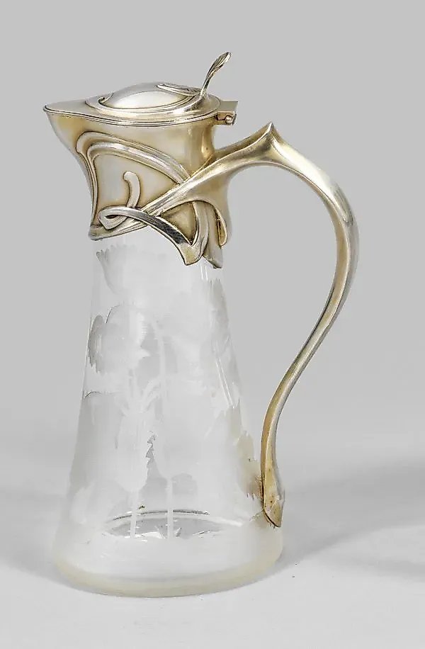 Small carafe in Jugendstil style