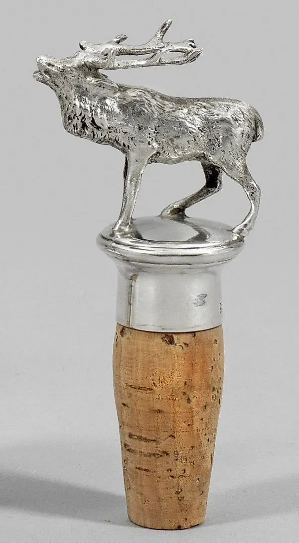 German silver bottle stopper