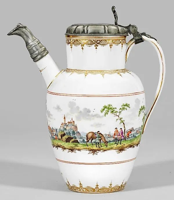 Large porcelain jug