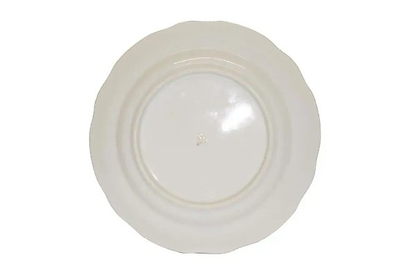 Soviet porcelain plate Dulevo with the symbol of the USSR