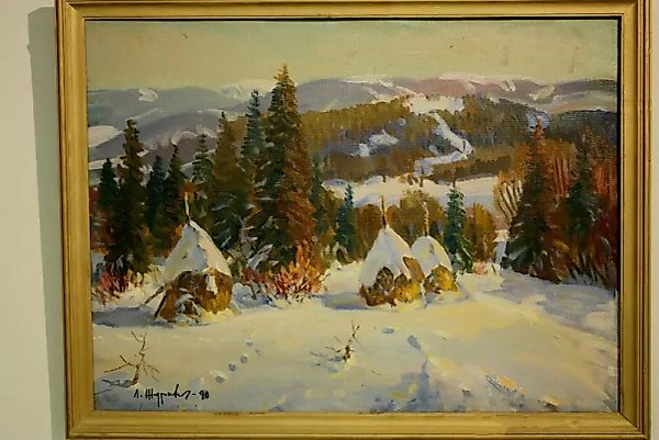 Верховина холст,, масло