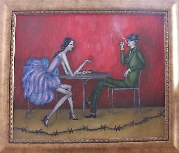 Имитация холст,масло,акрил