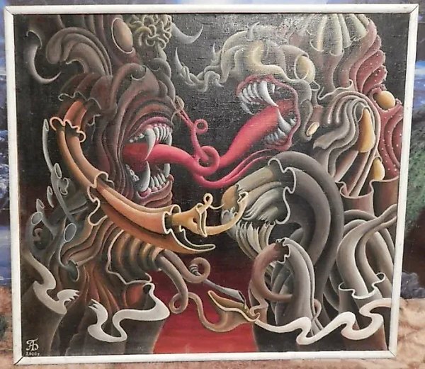 Abstinence  
canvas, oil