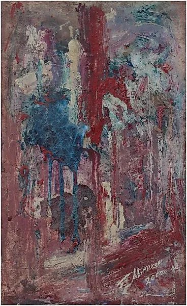 (untitled) mixed media, board