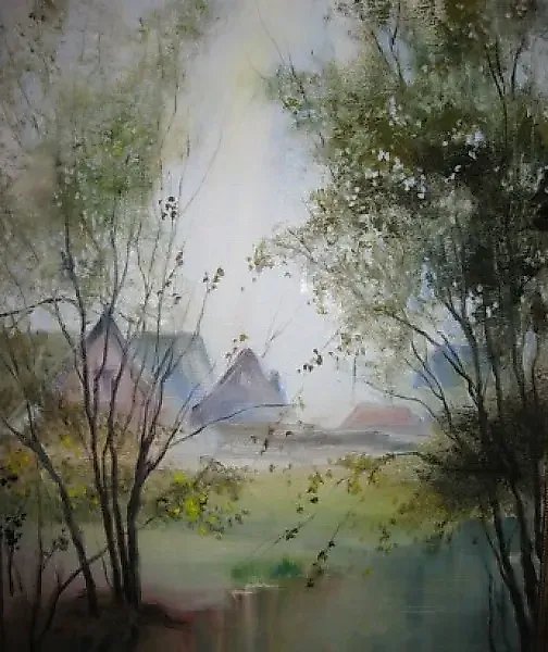 Рассвет холст/масло