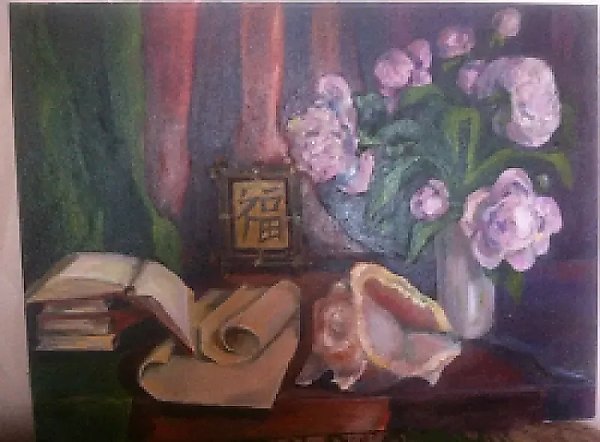 Invitation of Happiness  
oil, canvas