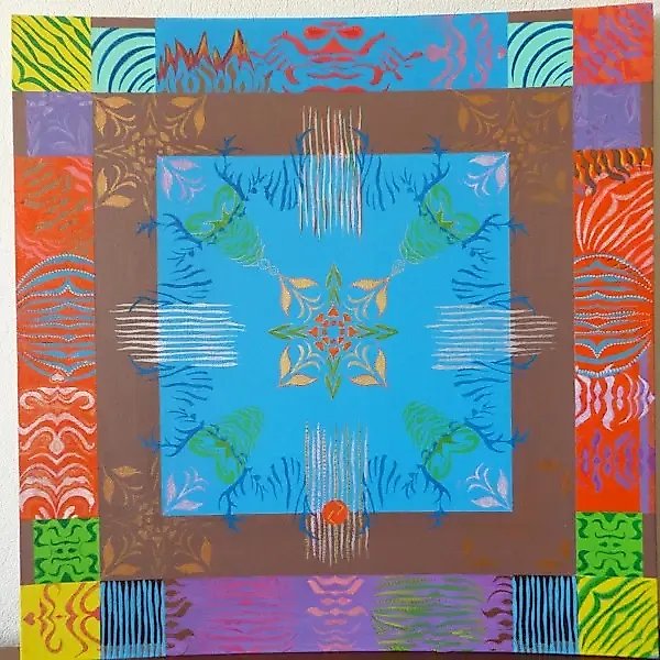 Mandala acrylic