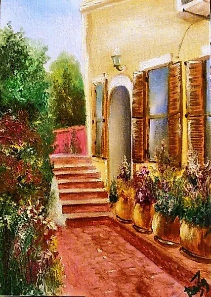 Greece Oil on canvas