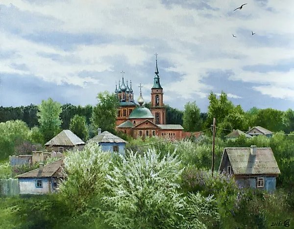 After the rain  
oil, canvas