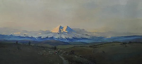 View of Elbrus Canvas/Oil