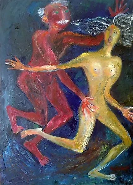 Old Lover, canvas, oil