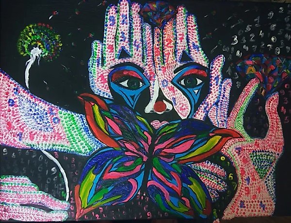 Transformation Canvas, acrylic