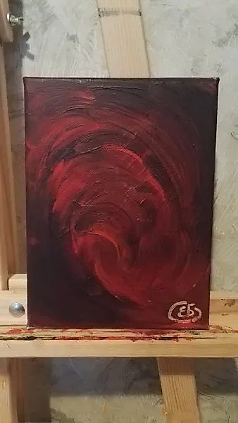A Look Inside. Acrylic, canvas