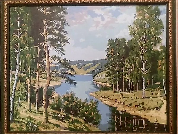 Картина Пейзаж холст, акрил