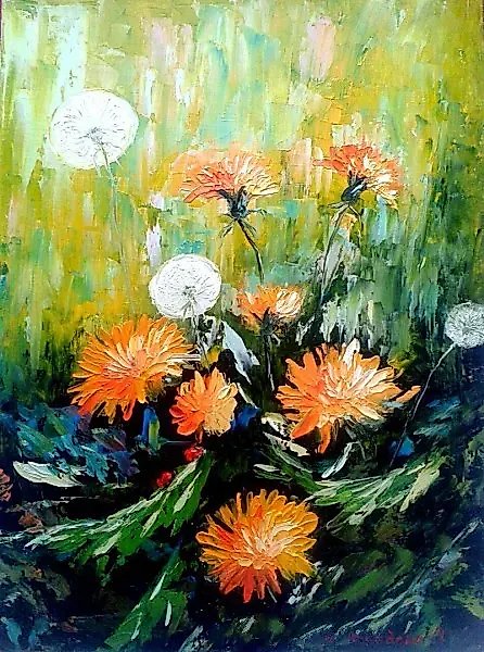Joy  
oil, canvas