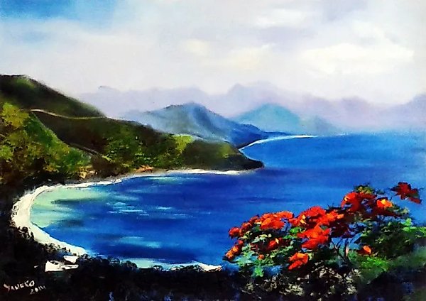 By the Paradise Shores
oil, canvas