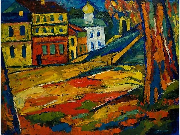 Place of Power, oil on canvas