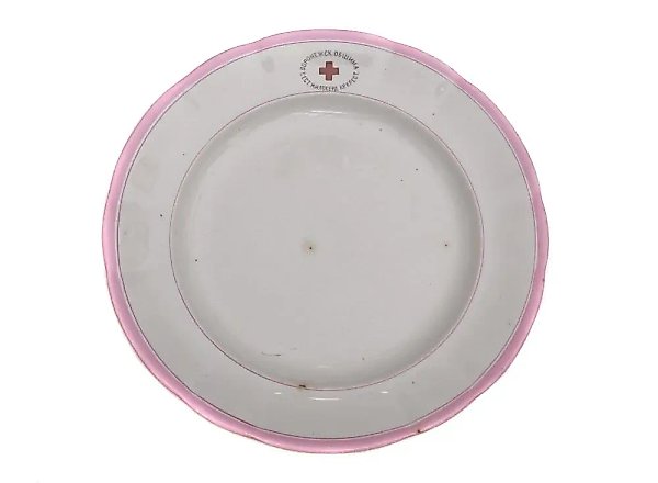 Plate from the Voronezh Sisters of the Red Cross