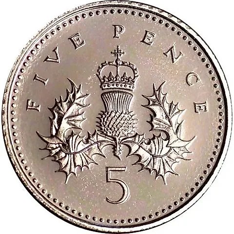 5 Pence 1992 [United Kingdom] — 1