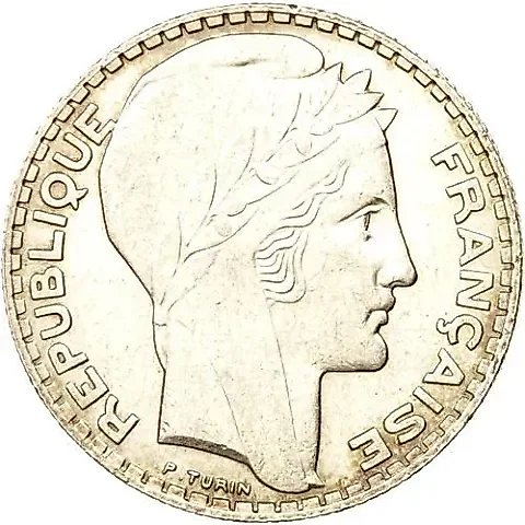 10 франков 1934 [Франция] — 1