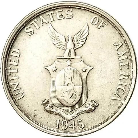 50 сентаво 1945 [Филиппины] — 1