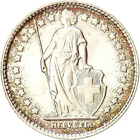 1 Franc 1963 [Switzerland] — 1