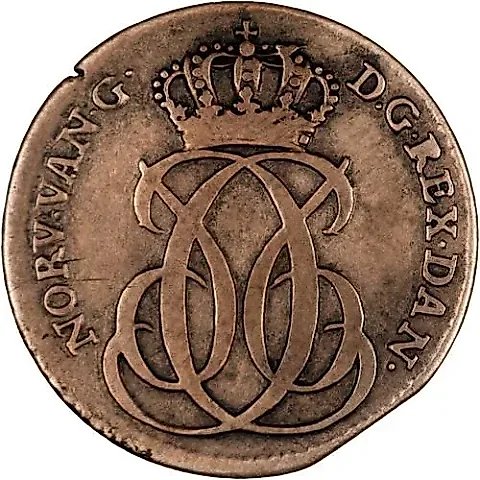 12 Skilling 1740 [Danish West Indies] — 1